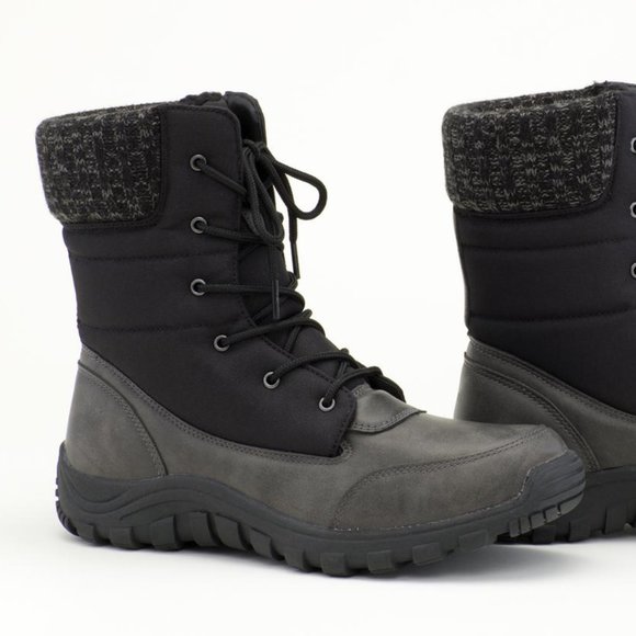 Oak & Rush Other - Oak & Rush Men’s Sweater Collar Winter Boots